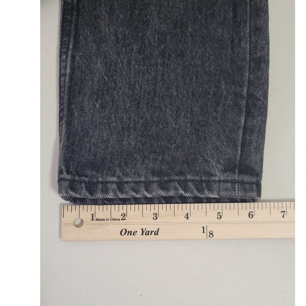 Everlane The‎ Cheeky Jean Womens Washed Black High Rise Button Fly Denim SZ 25